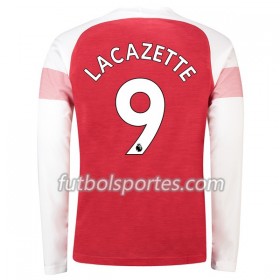 Camisetas Arsenal Lacazette 9 Primera Equipacion 2018/2019 Manga Larga